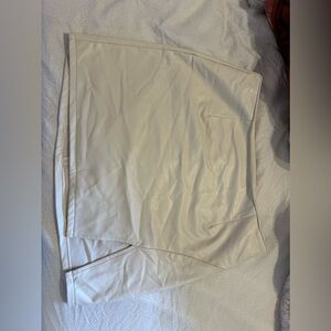 Faux leather Mini Skirt